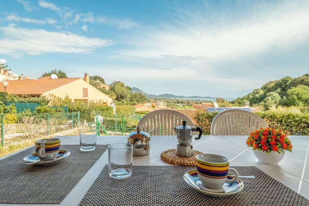 Sea View- 5 Minutes From The Beach Garden, Wi-Fi, Bbq Costa Rei Eksteriør bilde